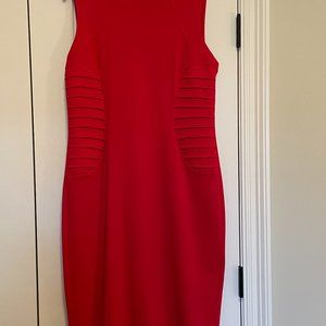 Spense Red Midi Dress, size 14